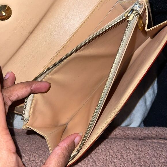 Preloved Louis Vuitton multi monogram Sarah long wallet with wallet tan … - Picture 5 of 12